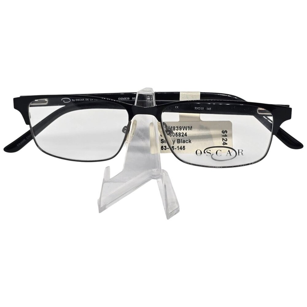 Oscar de la‎ Renta OSM839 Shiny Black Eyeglass Frames 53-15-145 Unisex